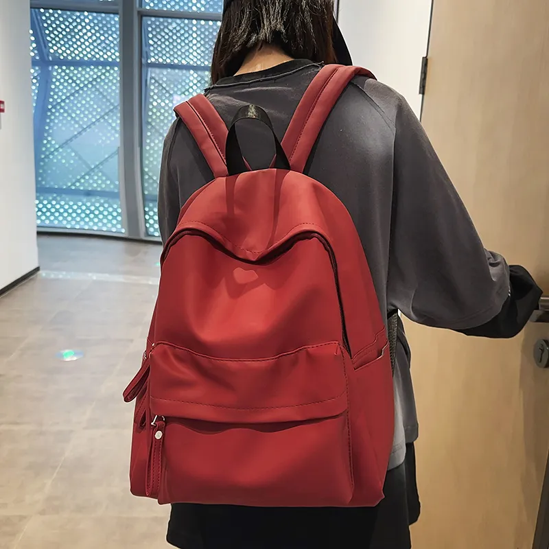 Alcohol Dragon PU Backpack Regular Unisex Black/Gray/Green/Red-15