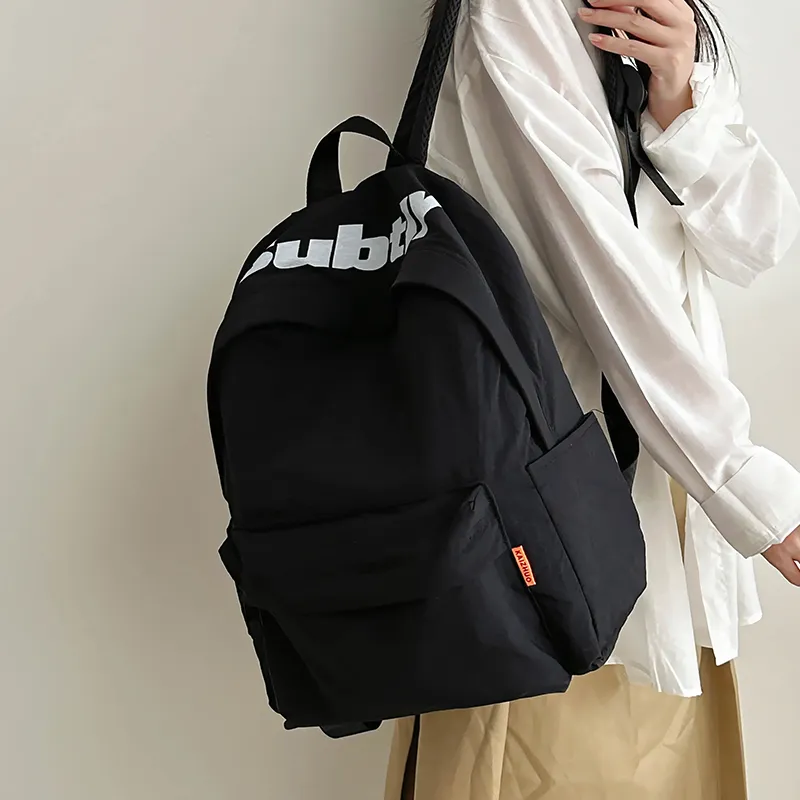 Alcohol Dragon Nylon Backpack Regular Women's Purple/White/Red/Black/Green/Orange-20