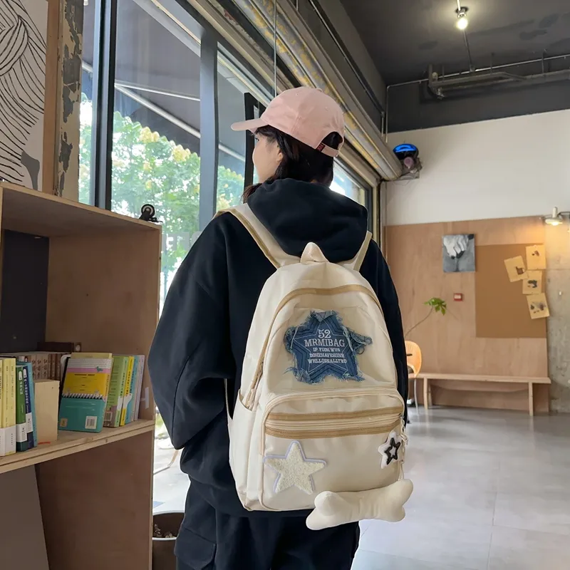 Alcohol Dragon Oxford Backpack Women's Multicolor-19