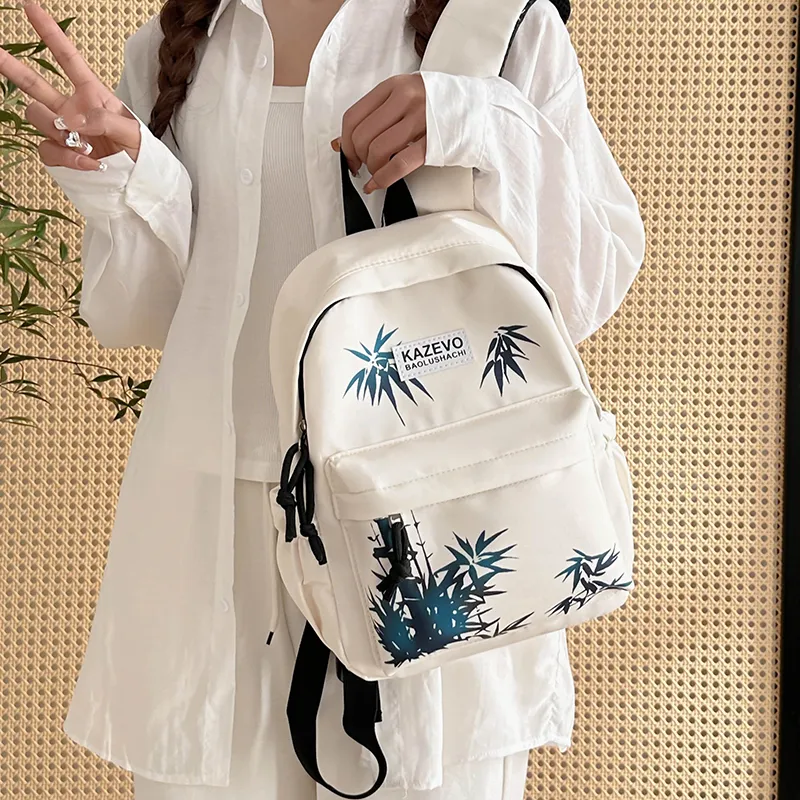 Alcohol Dragon Polyester Backpack Large Size Unisex Multicolor-10
