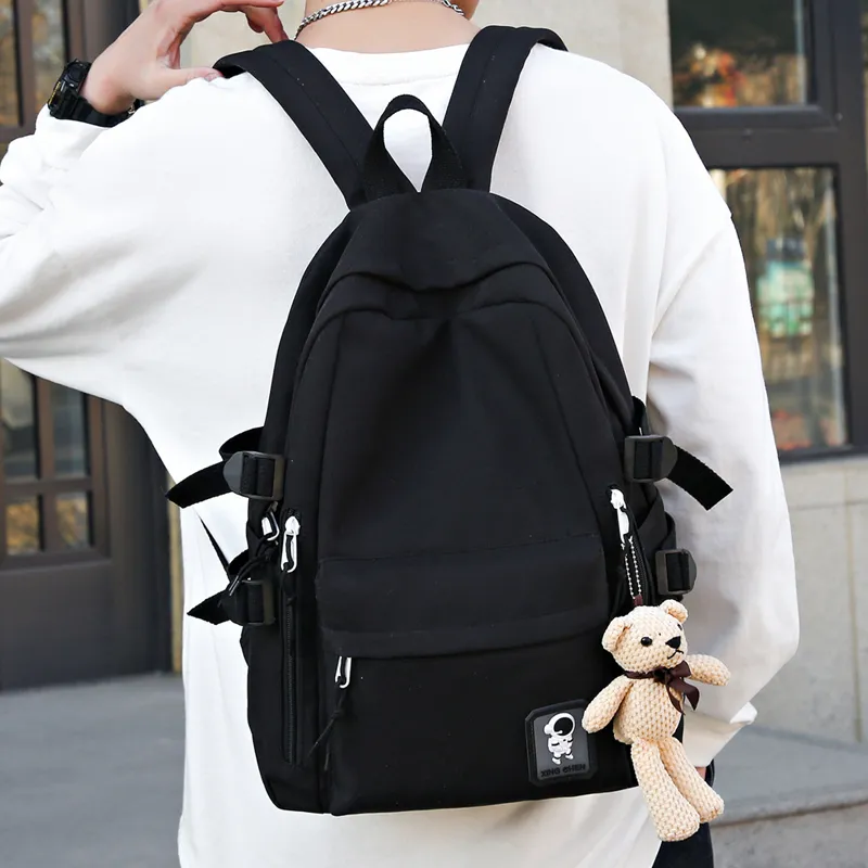 Alcohol Dragon Oxford Backpack Unisex Multicolor-13