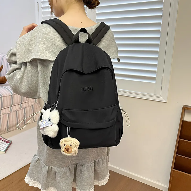 Alcohol Dragon Nylon Backpack Unisex Multicolor-4