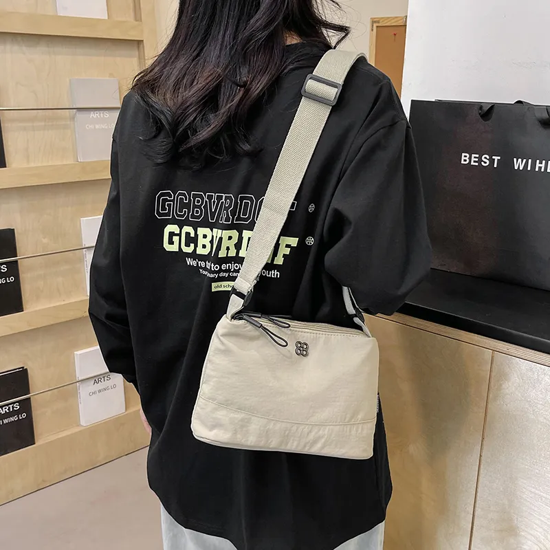 Alcohol Dragon Polyester Shoulder Bag Crossbody Bag Regular Women's Khaki/Black/Orange/Light Green/Dark Green-3