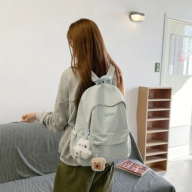 Alcohol Dragon Nylon Backpack Unisex Multicolor-25