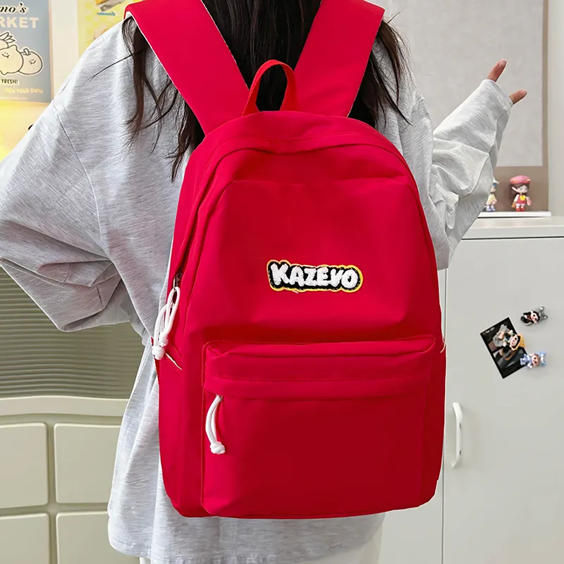 Alcohol Dragon Nylon Backpack Women's Multicolor-26