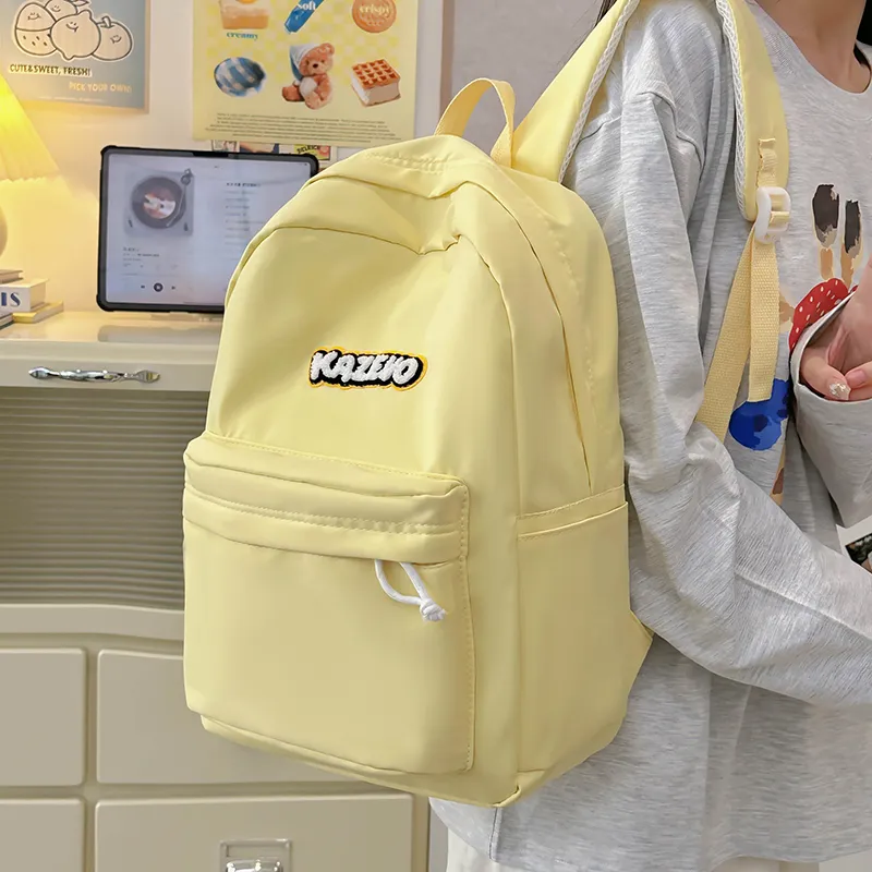 Alcohol Dragon Nylon Backpack Women's Multicolor-9