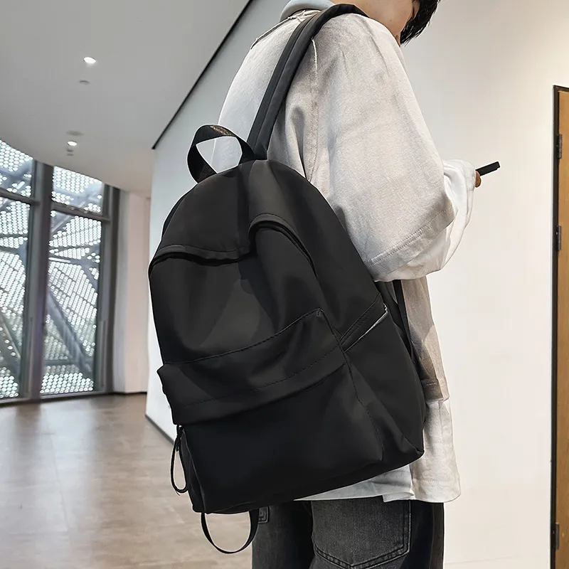 Alcohol Dragon PU Backpack Regular Unisex Black/Gray/Green/Red-1