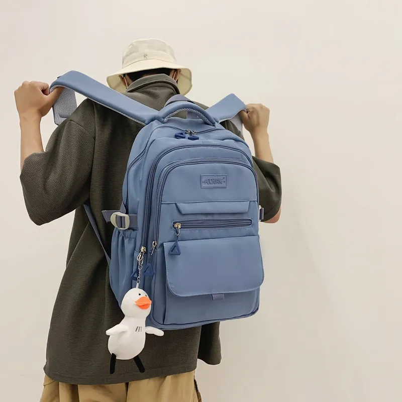 Alcohol Dragon Nylon Backpack Regular Unisex Multicolor-14