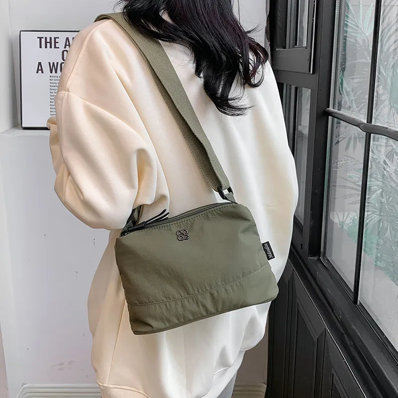 Alcohol Dragon Polyester Shoulder Bag Crossbody Bag Regular Women's Khaki/Black/Orange/Light Green/Dark Green-28