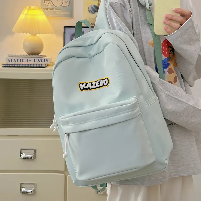 Alcohol Dragon Nylon Backpack Women's Multicolor-32