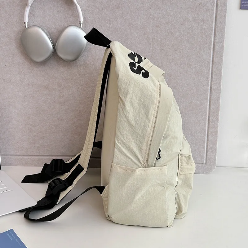 Alcohol Dragon Nylon Backpack Regular Women's Purple/White/Red/Black/Green/Orange-7