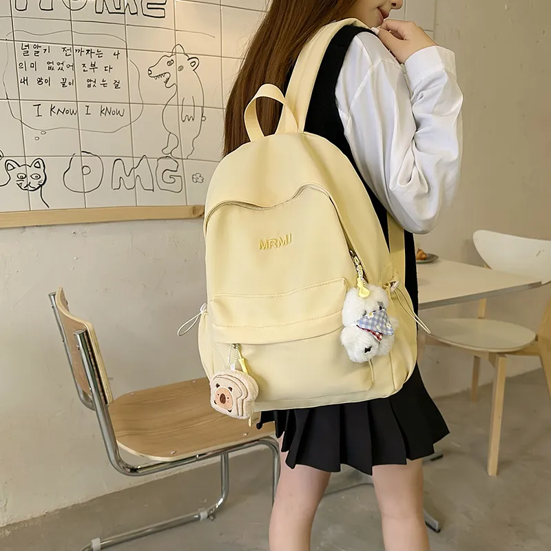 Alcohol Dragon Nylon Backpack Unisex Multicolor-32