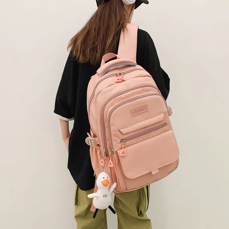 Alcohol Dragon Nylon Backpack Regular Unisex Multicolor-8