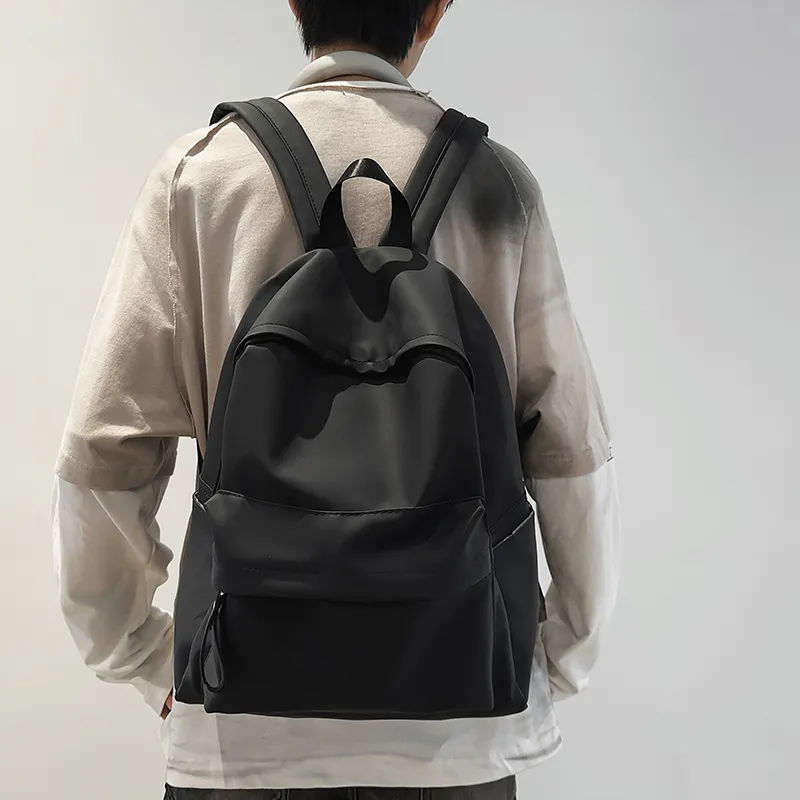 Alcohol Dragon PU Backpack Regular Unisex Black/Gray/Green/Red-2