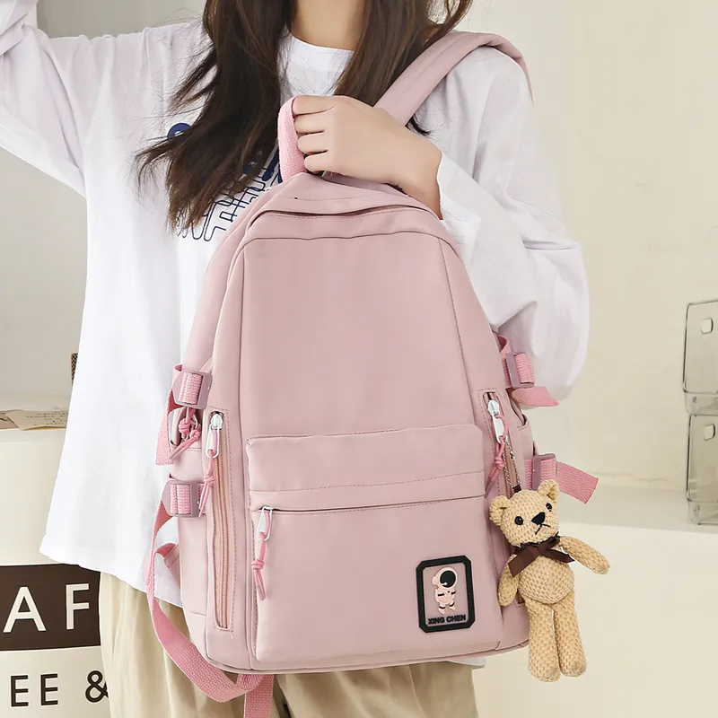 Alcohol Dragon Oxford Backpack Unisex Multicolor-3