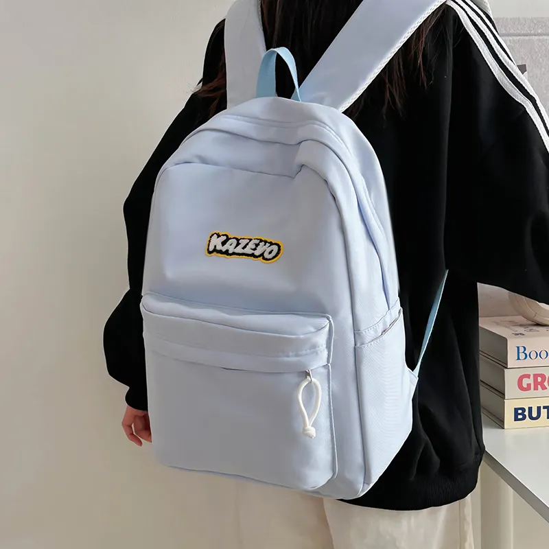Alcohol Dragon Nylon Backpack Women's Multicolor-18