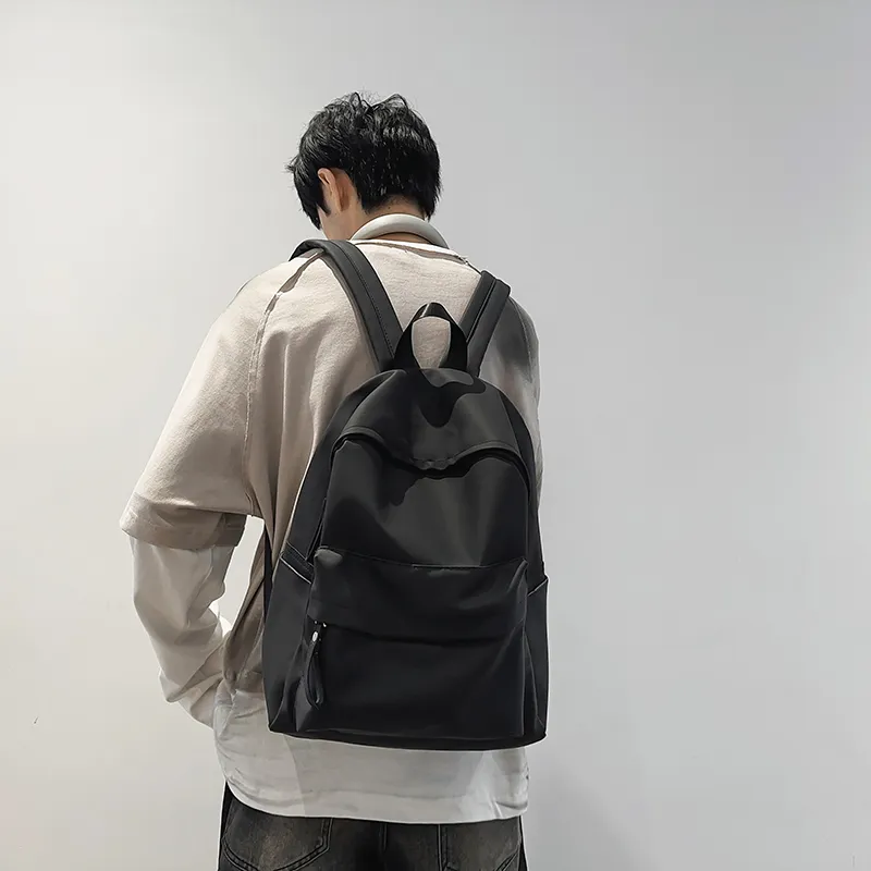 Alcohol Dragon PU Backpack Regular Unisex Black/Gray/Green/Red-5