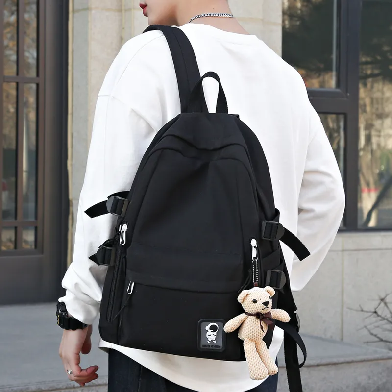 Alcohol Dragon Oxford Backpack Unisex Multicolor-12