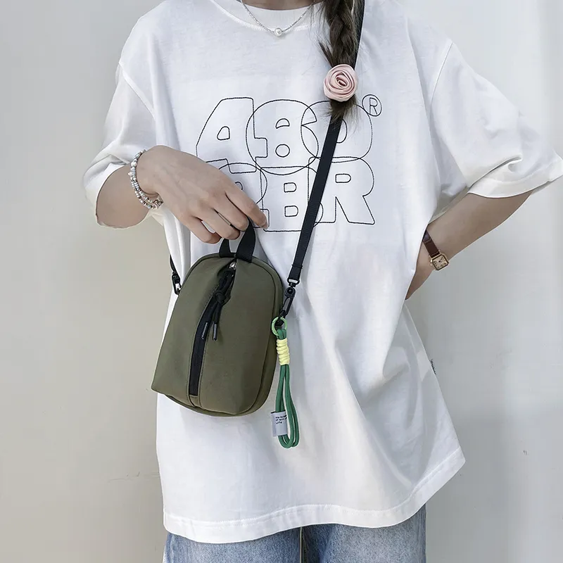 Alcohol Dragon Canvas Canvas Bag Crossbody Bag Unisex Green/Black/White/Red/Blue-5