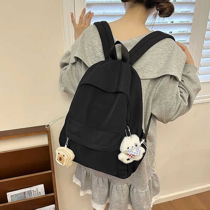 Alcohol Dragon Nylon Backpack Unisex Multicolor-2