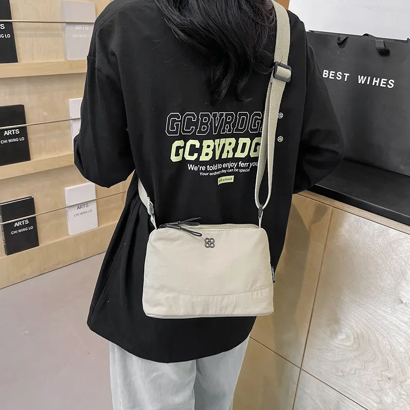 Alcohol Dragon Polyester Shoulder Bag Crossbody Bag Regular Women's Khaki/Black/Orange/Light Green/Dark Green-5