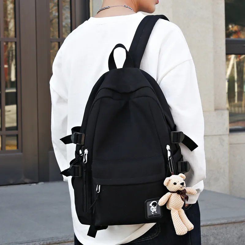 Alcohol Dragon Oxford Backpack Unisex Multicolor-14