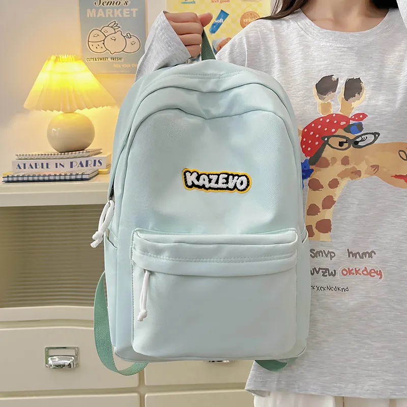 Alcohol Dragon Nylon Backpack Women's Multicolor-30