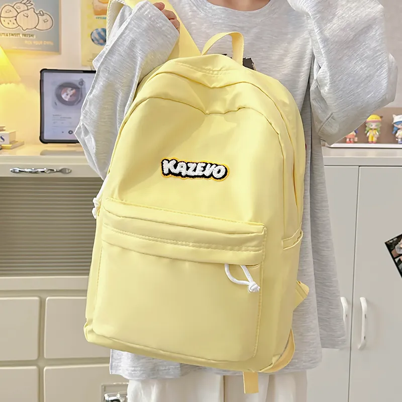 Alcohol Dragon Nylon Backpack Women's Multicolor-10