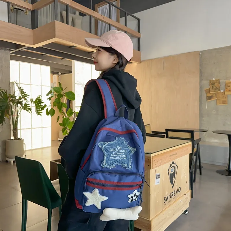 Alcohol Dragon Oxford Backpack Women's Multicolor-8
