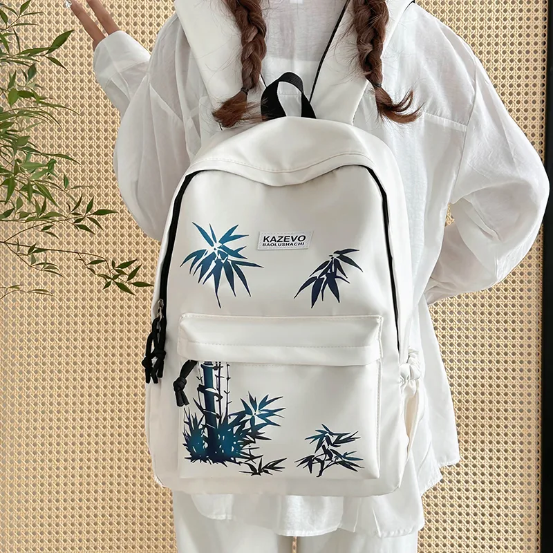 Alcohol Dragon Polyester Backpack Large Size Unisex Multicolor-13