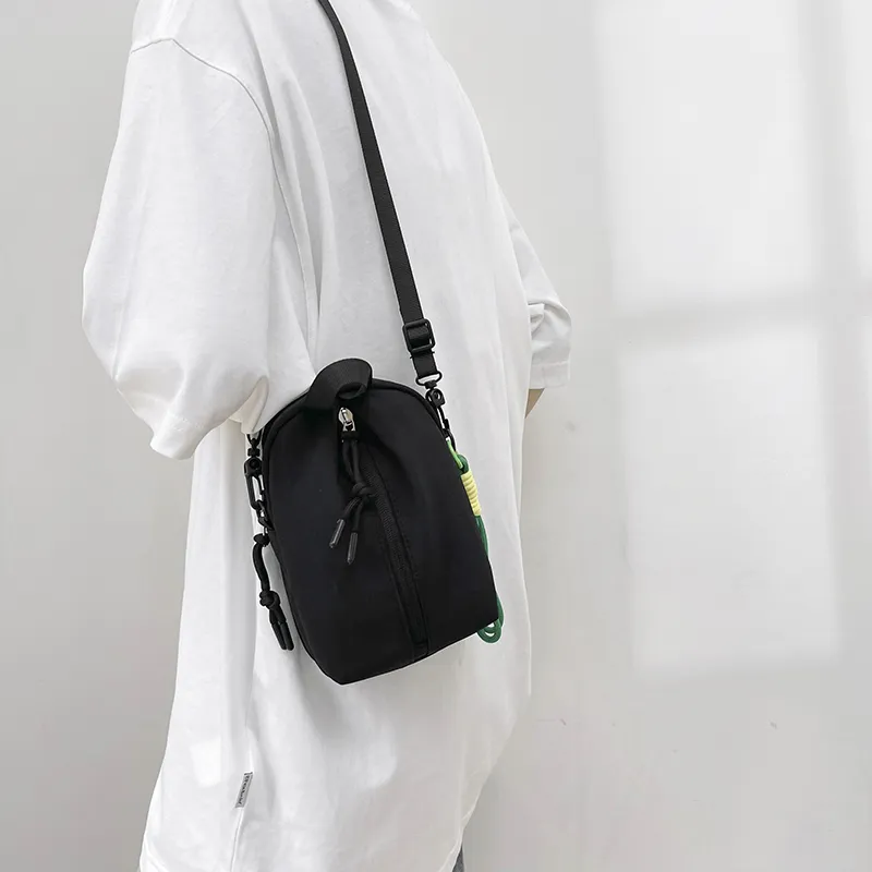 Alcohol Dragon Canvas Canvas Bag Crossbody Bag Unisex Green/Black/White/Red/Blue-12