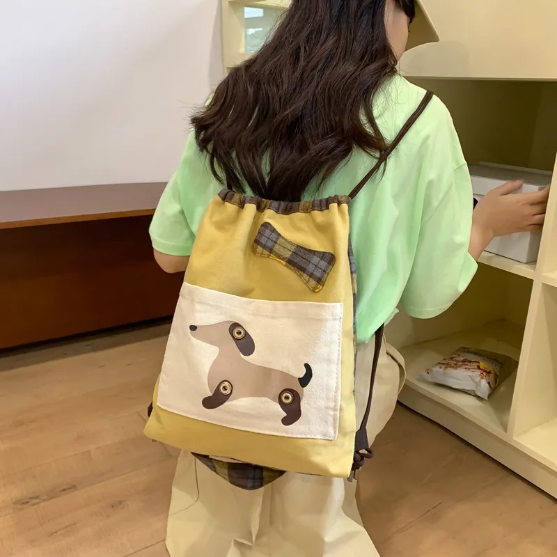 Alcohol dragon Crossbody Bags Yellow-5