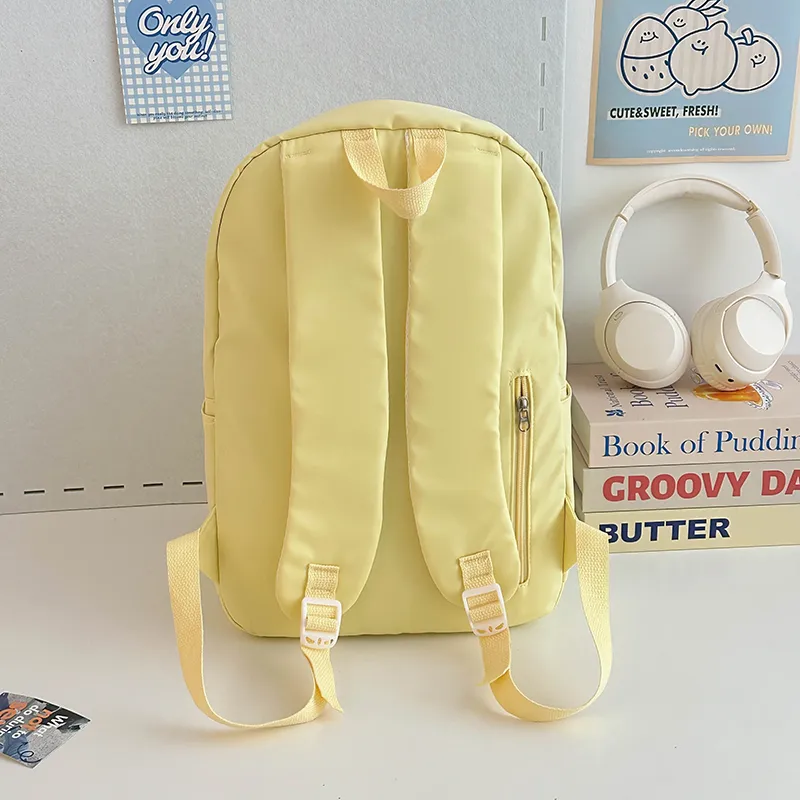 Alcohol Dragon Nylon Backpack Women's Multicolor-4