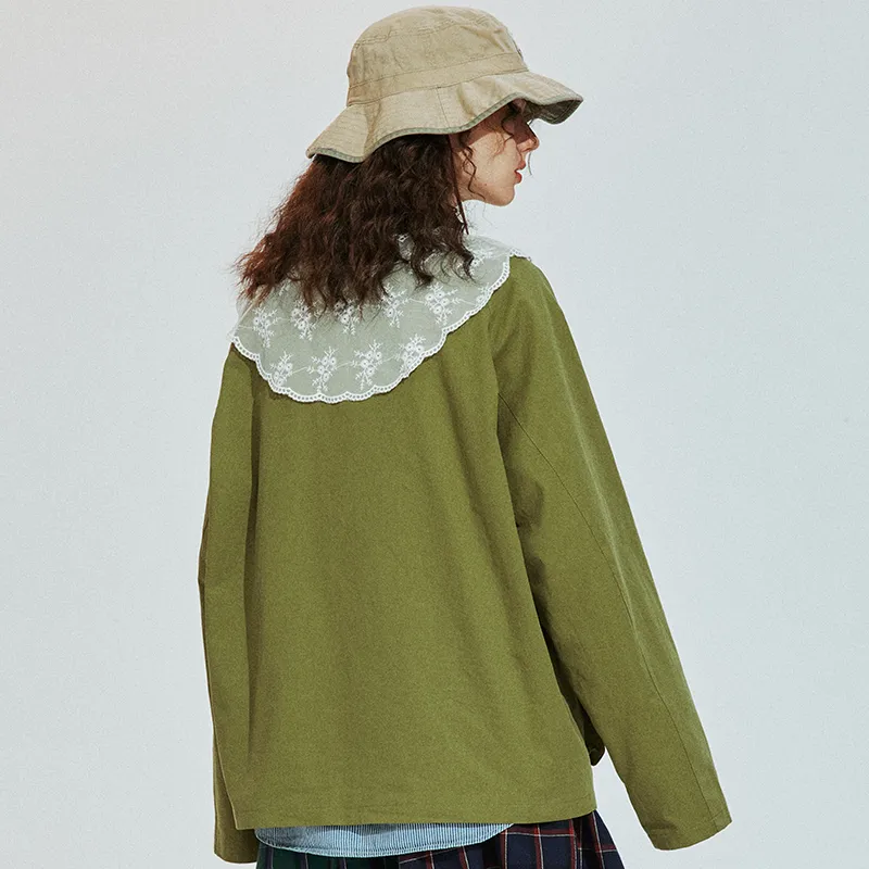 CONCORDEVENT Jackets Coats Unisex Fruit Green-5