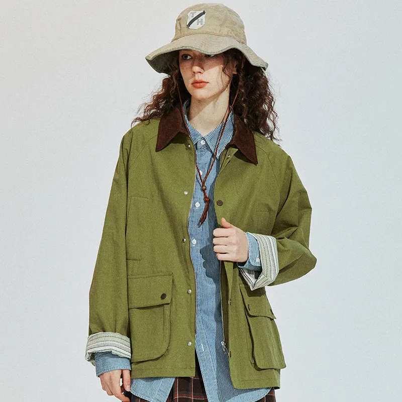 CONCORDEVENT Jackets Coats Unisex Fruit Green-4