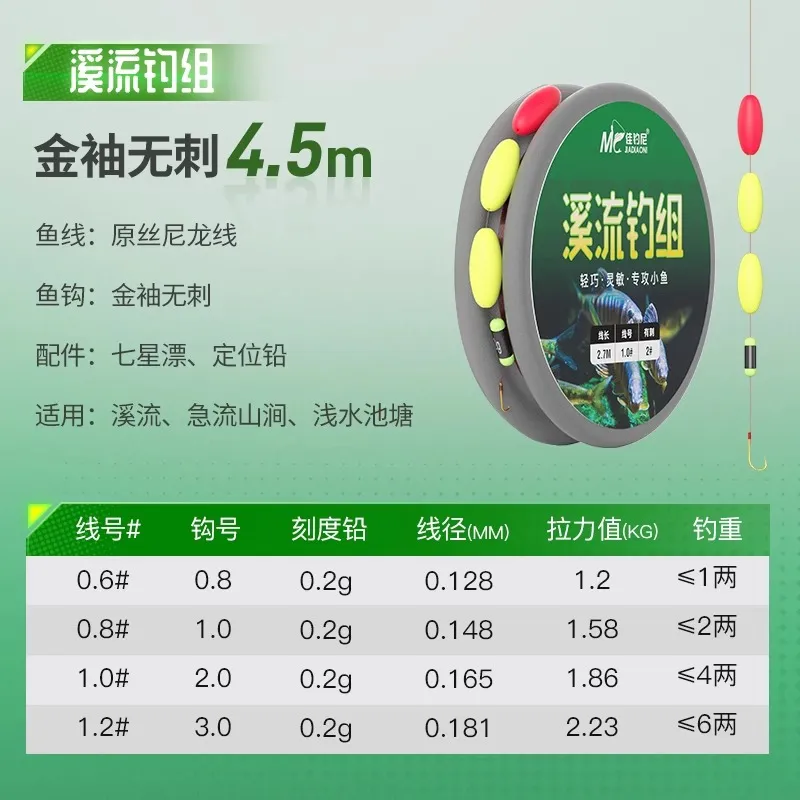 Jiadiaoni Fish Line Hand Rod Line-12