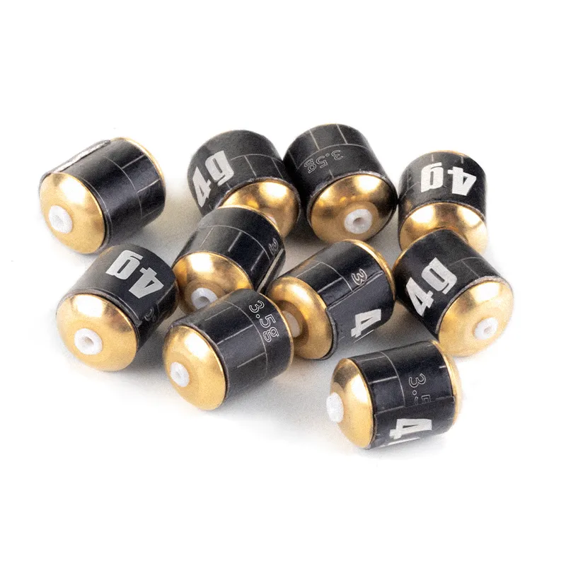 Jiadiaoni Lead Tape Fishing Reducing Water Resistance High Purity Electrolytic Lead+Copper 2.5g 3 Pcs-5