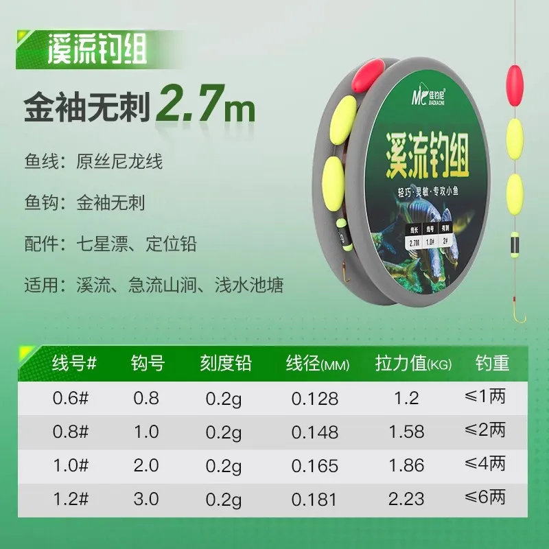 Jiadiaoni Fish Line Hand Rod Line-6