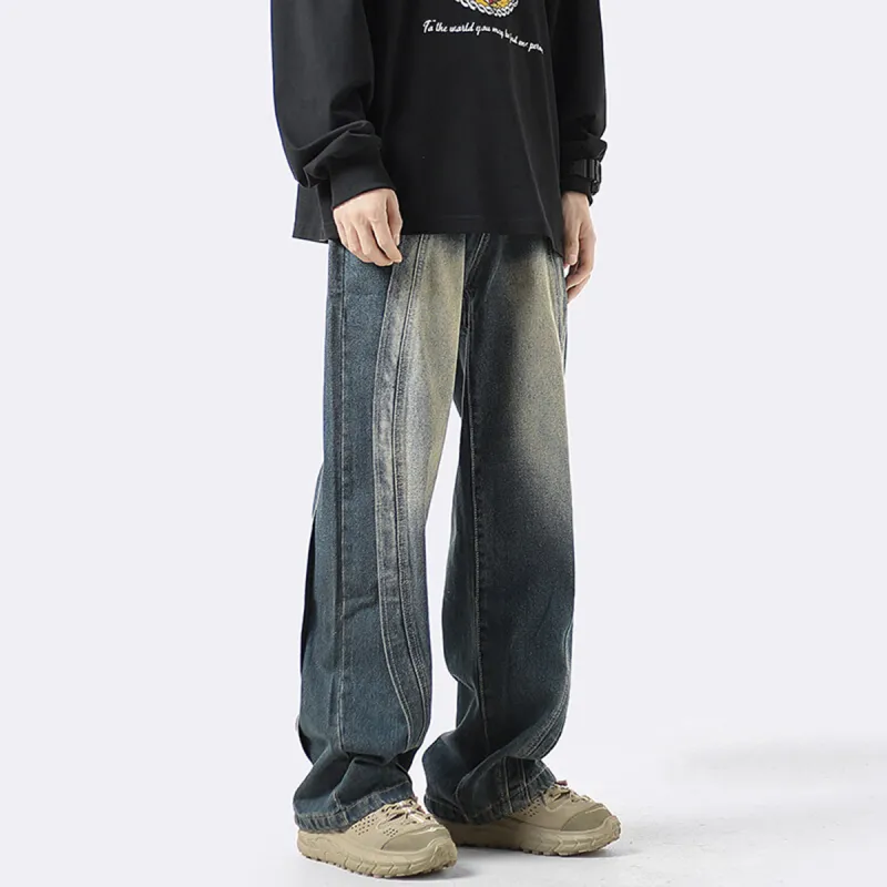 GENT LORE Jeans Unisex Vintage Blue-3