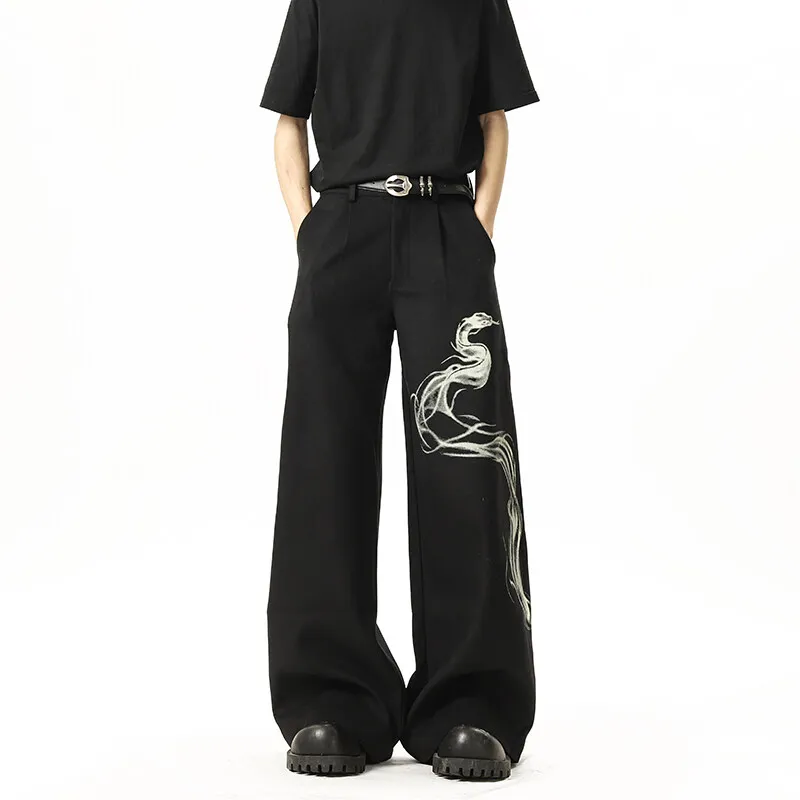 GENT LORE Suit Trouser Unisex Black-2