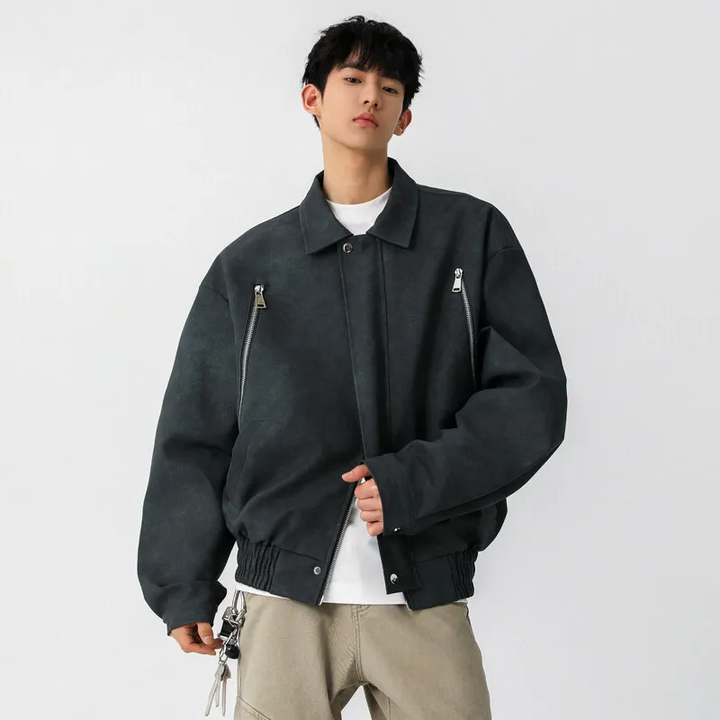 GENT LORE Leather Jacket Unisex-1