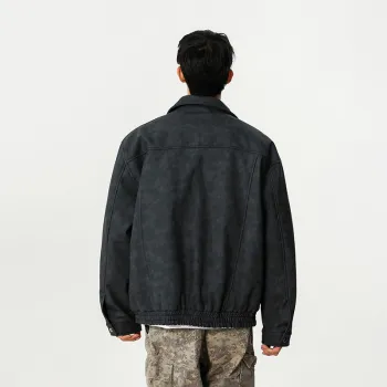 GENT LORE Leather Jacket Unisex