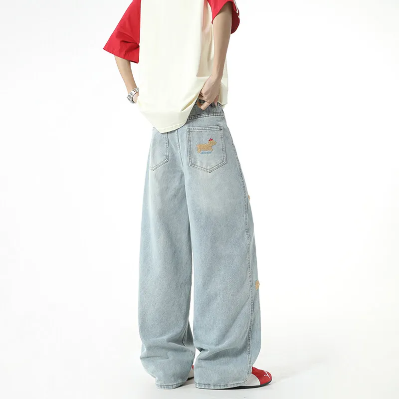GENT LORE Jeans Unisex Blue-5