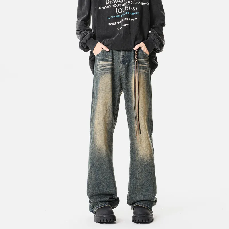 GENT LORE Jeans Unisex Yellow Mud-2