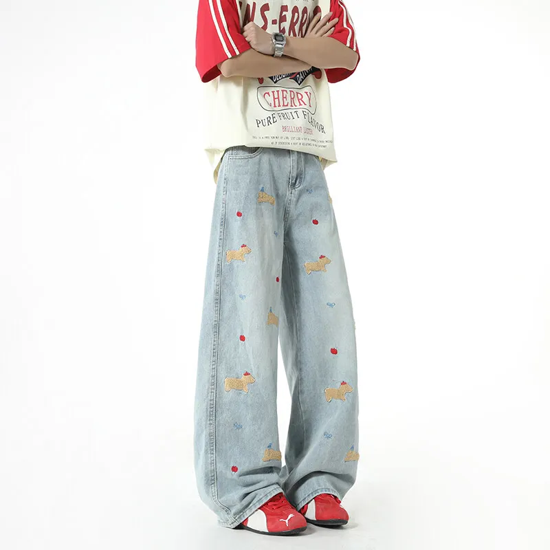 GENT LORE Jeans Unisex Blue-4