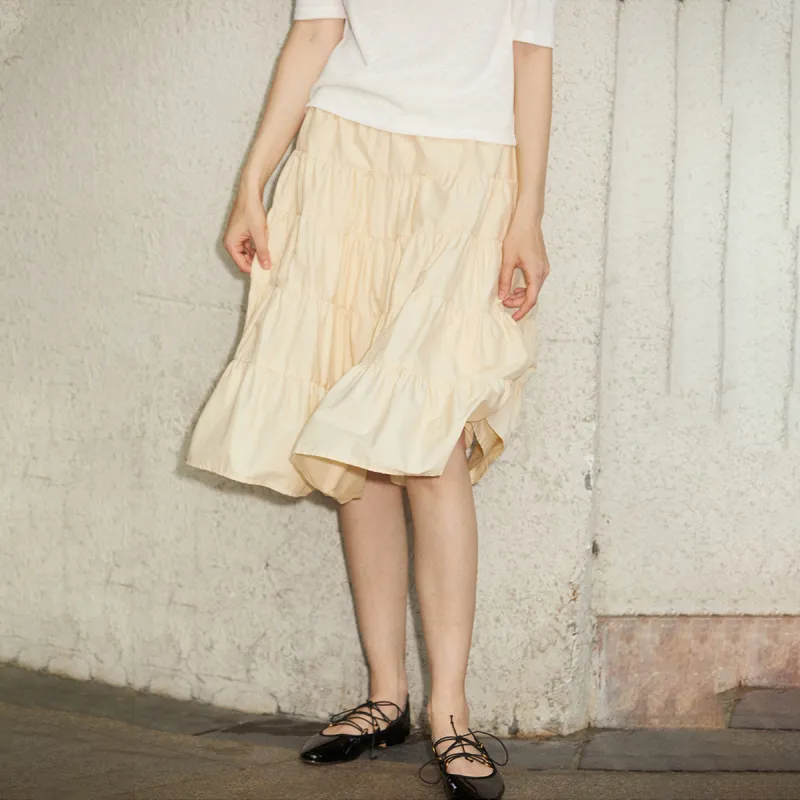SOLWEIGE Casual Long Skirts Women's-6