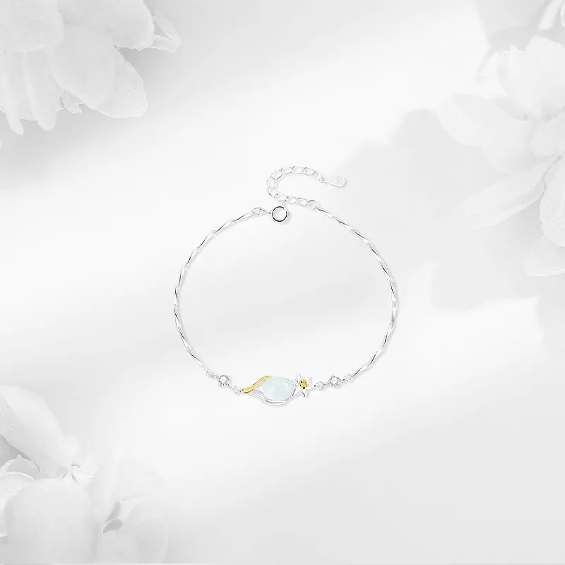 MISS TOOYA Chalcedony Bracelets Women's-45