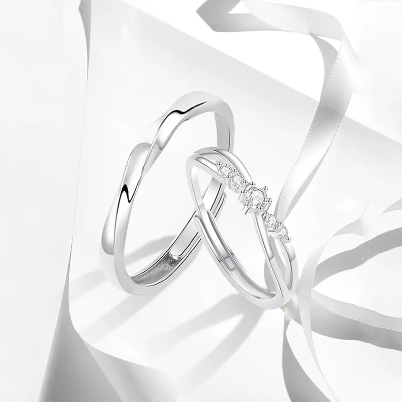 MISS TOOYA S999 Fine Silver Rings Unisex-4