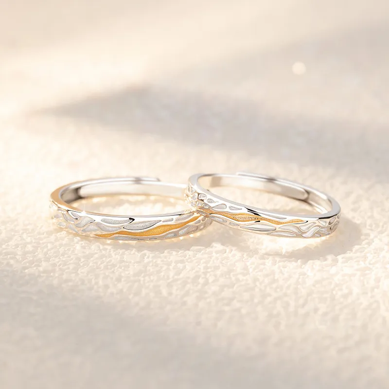 MISS TOOYA S999 Fine Silver Rings Unisex-3