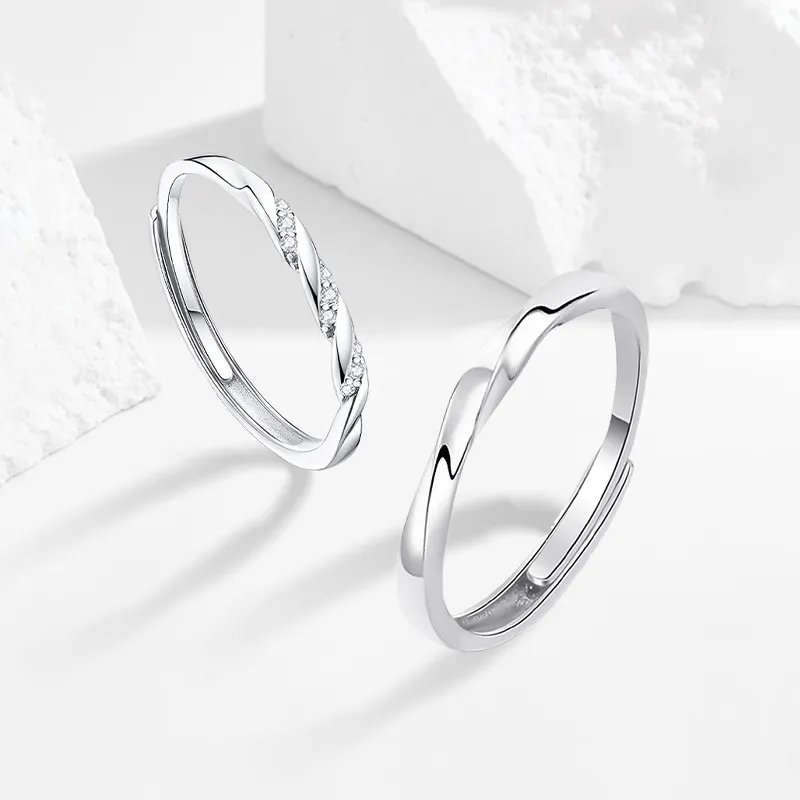 MISS TOOYA S999 Fine Silver Rings Unisex-4